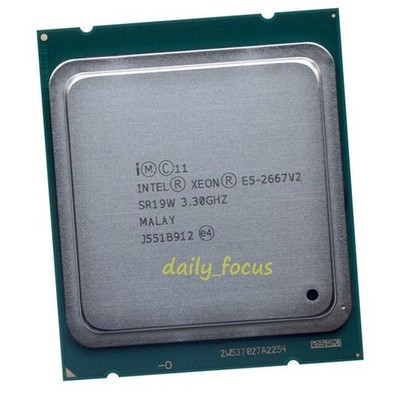   Xeon E5-2667 V2 3.30 GHz 8-Core SR19W LGA-2011 X79 Server CPU Processor #mj