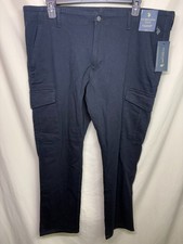 New Men's U.S. Polo Assn. Black Slim Straight Cargo Pant Size W42/L30