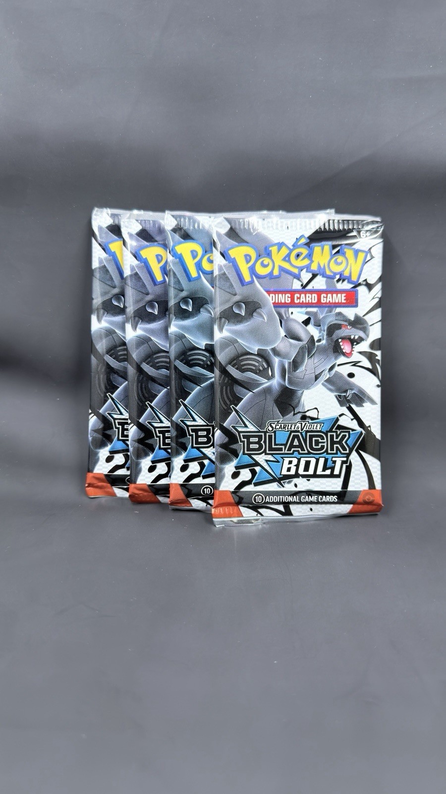 Scarlet & Violet Black Bolt - 4pck Booster Pack