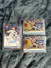 2019 Topps Chrome Brandon Lowe Rookie Autograph RC Auto RA-BL