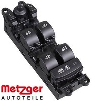 Metzger 09161212 Schalter FüR Fensterheber Schalter Fensterheber FüR Volvo