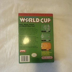 Nintendo World Cup Cartridge Case/Box Only for Nintendo NES (NES - Original)