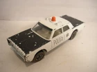 Vintage 1968 Hot Wheels Redlines Scale Model Toy Car Plymouth Police Cruiser USA