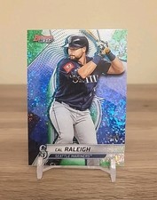 CAL RALEIGH - 2025 BOWMAN'S BEST GREEN MINI DIAMONDS REFRACTOR /99 MARINERS