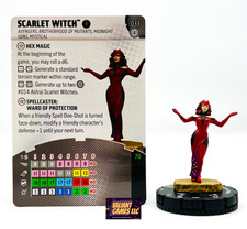 Marvel Heroclix Scarlet Witch 033 w/ Card Strange Tales Set