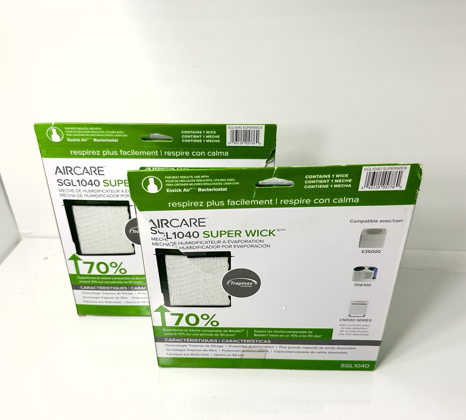 Wick Breathe Easy 2 Pack New Open