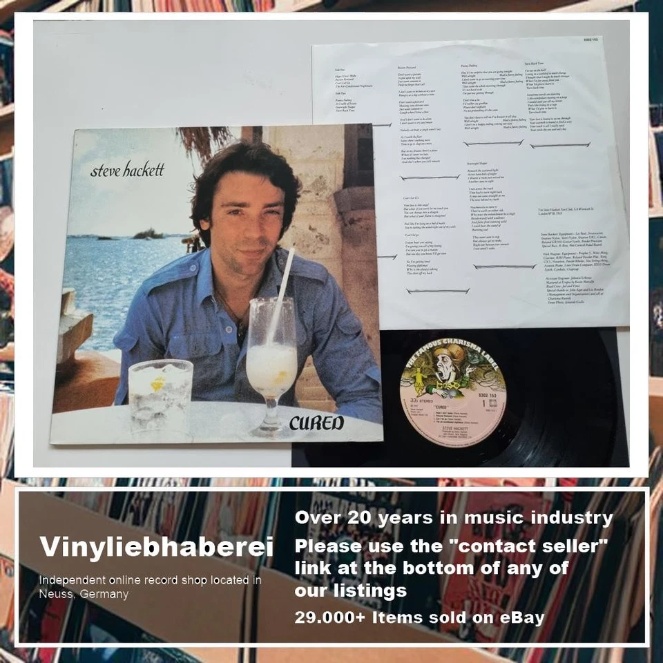 Steve Hackett - Cured Vinyl LP UK - Photo 4/4