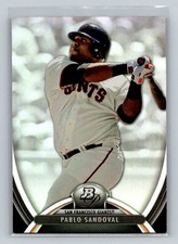 2013 Bowman Platinum #93 Pablo Sandoval San Francisco Giants Baseball Card