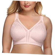 Women's Full Figure Minimizer Bras Comfort Large Busts Wirefree Non Padded