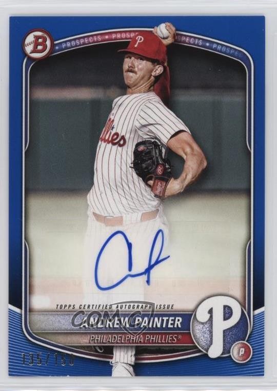 2025 Bowman Paper Prospect Retail Blue 135/150 Andrew Painter #BPA-AP Auto 18uj