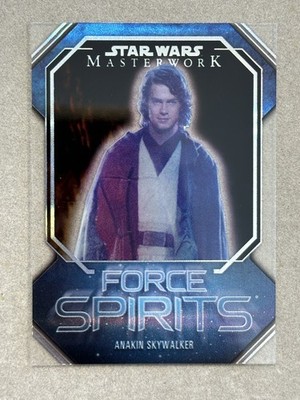 Anakin Skywalker 2024 Topps Star Wars Masterwork Force Spirits #FS 