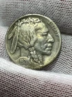 1921 Full Date 1/2 Horn Higher Grade Buffalo Nickel - Better Date US Coin!