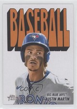 2021 Heritage Minor League Edition 1972 Topps Pack Cover Cards Austin Martin 3f0