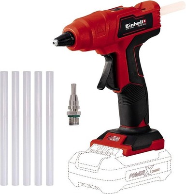 Einhell Akku-Heißklebepistole TE-CG 18 Li - Solo Power X-Change (Lithium-Ionen