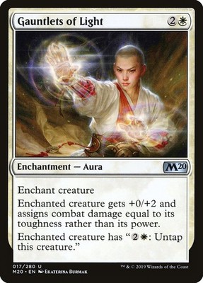 Gauntlets of Light (017) Core Set 2020 M20 MTG Magic