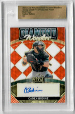 2024 Leaf Metal CADEN BODINE Red Superfractor #1/1 Pre-Production AUTO RC BGS