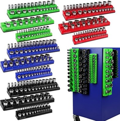 12 Piece Magnetic Socket Organizer SWANLAKE 286 Pieces