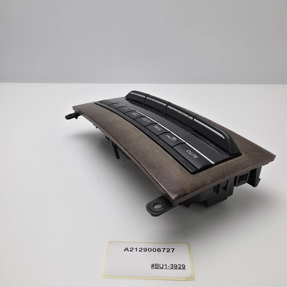 Panel de control de temperatura de climatización Mercedes-Benz E350 2015-2017 A2129006727 Foto 4 de 4