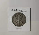 1946-D Walking Liberty Half Dollar 90% Silver – Circulated Vintage US Coin
