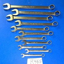 BLUE-POINT TOOLS 11 PIECE SAE. 12 POINT COMBINATION WRENCH SET 3/8 - 1 INCH