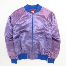 Vintage Boeing 747 Northrop Satin Bomber Jacket Size Medium