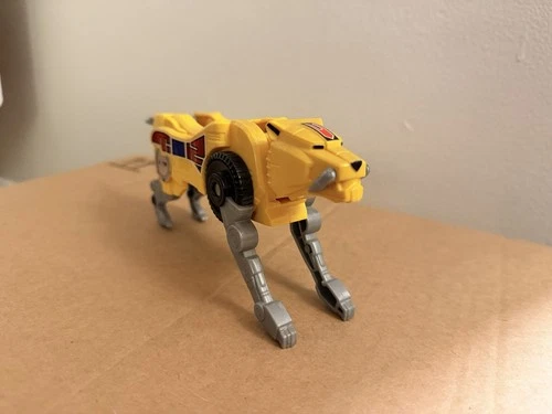 Vintage 1991 Mighty Morphin Power Rangers Sabertooth Tiger Zord Deluxe Megazord