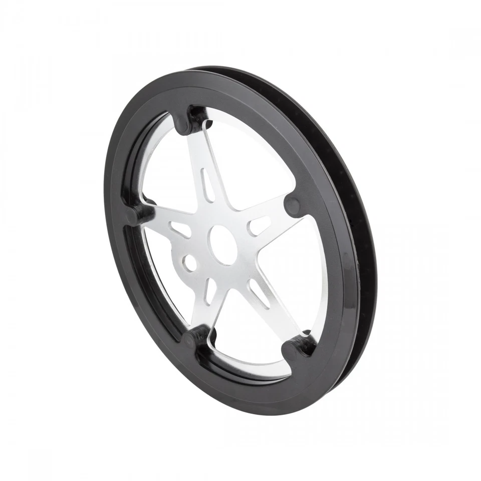 Plato doble de acero Sunlite 44T para bicicletas BMX - 1/2 x 3/32, negro, duradero, Foto 2 de 2