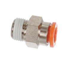 2pc SMC CORPORATION KQ2H07-01NS Tubing Connector Fitting,Male,for 1/4