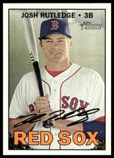 2016 Topps Heritage #681 Josh Rutledge Boston Red Sox NM+