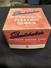1957 Studebaker Dashboard Electric Clock Model Number Ac-2835