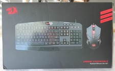Redragon S101-3 Wired Gaming Keyboard and Mouse Combo RGB Backlit Gaming used