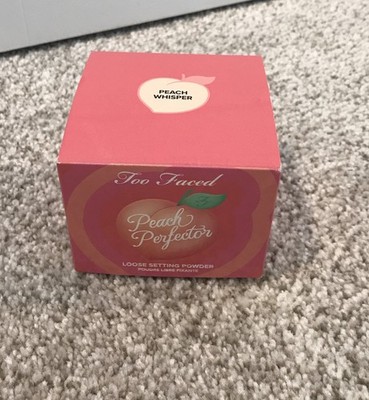 Too Faced Peach Perfector Loose Setting Powder (Peach Whisper) New