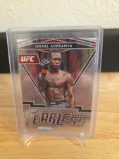 2022 Panini Prizm UFC Israel Adesanya Fearless insert