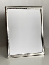 Massiver Sterling Silber 925 Bilderrahmen 18x24 B. 1,5cm Silberrahmen