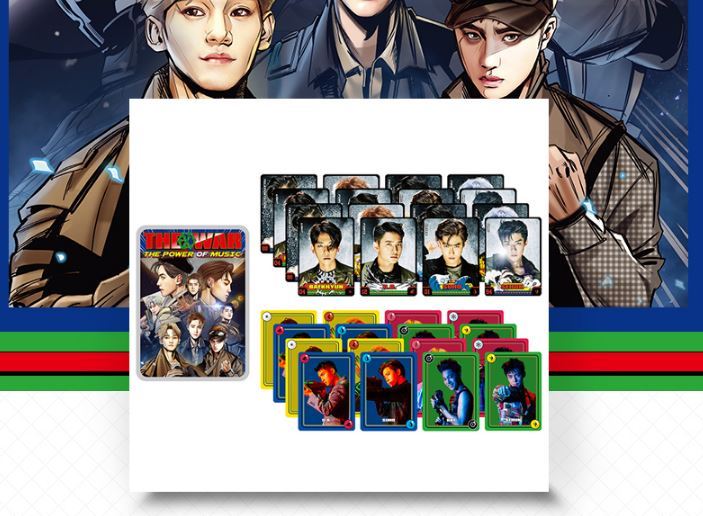 EXO THE POWER OF MUSIC SMTOWN COEX Artium SUM GOODS MATCHING CARD