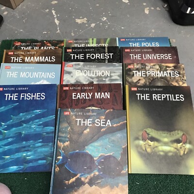 Life Nature Library 13 Book Lot Hardcover 1963 | eBay