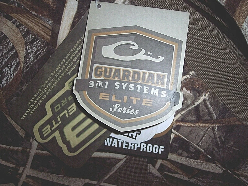 Small Waterproof Jacket Drake Waterfowl Guardian 3n1 Elite Duck Hunting Parka - Image 3 of 4