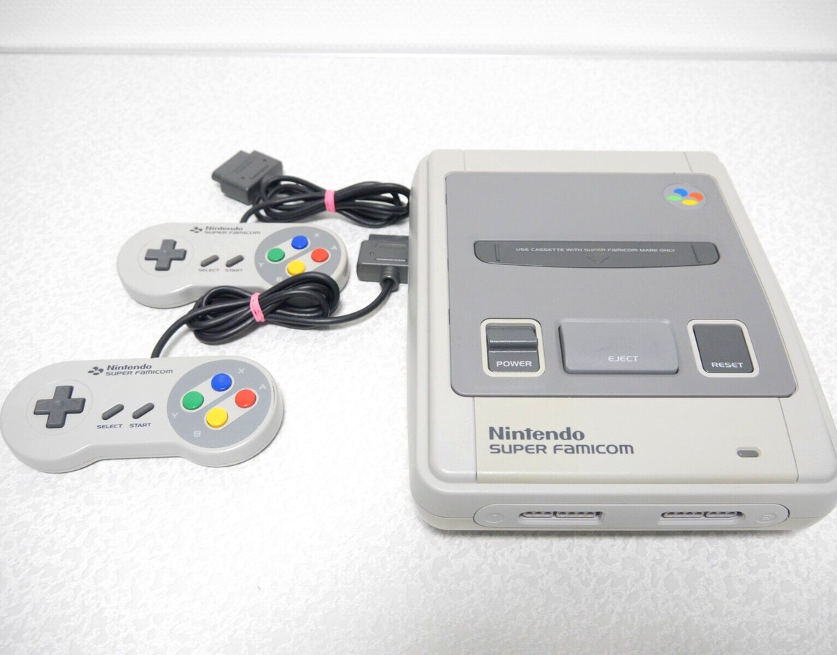 Nintendo Super Famicom SFC Console Bundle 12 games＆Controller