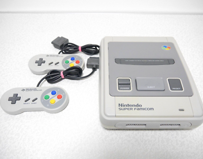 Nintendo Super Famicom SFC Console Bundle 12 games＆Controller