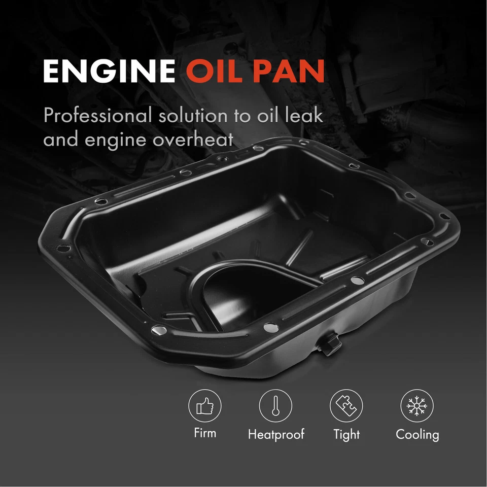 全新发动机油盘 适用于马自达 626 MX-6 Protege5 93-03 福特 Probe 93-97 FSAX10400 — 第 2/4 张图片