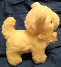 Dakin Vintage Mini Kitty Cat White 6" Stuffed Plush Toy 1986 Rare