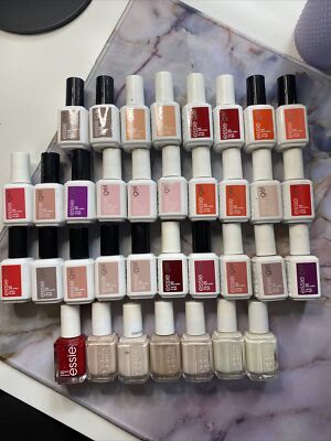 essie gel Nail Color Mixed Lot of 35