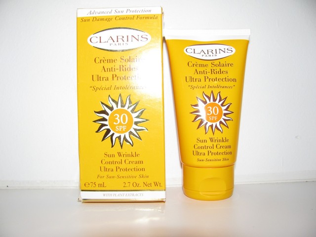 clarins sun wrinkle control cream for face spf 30