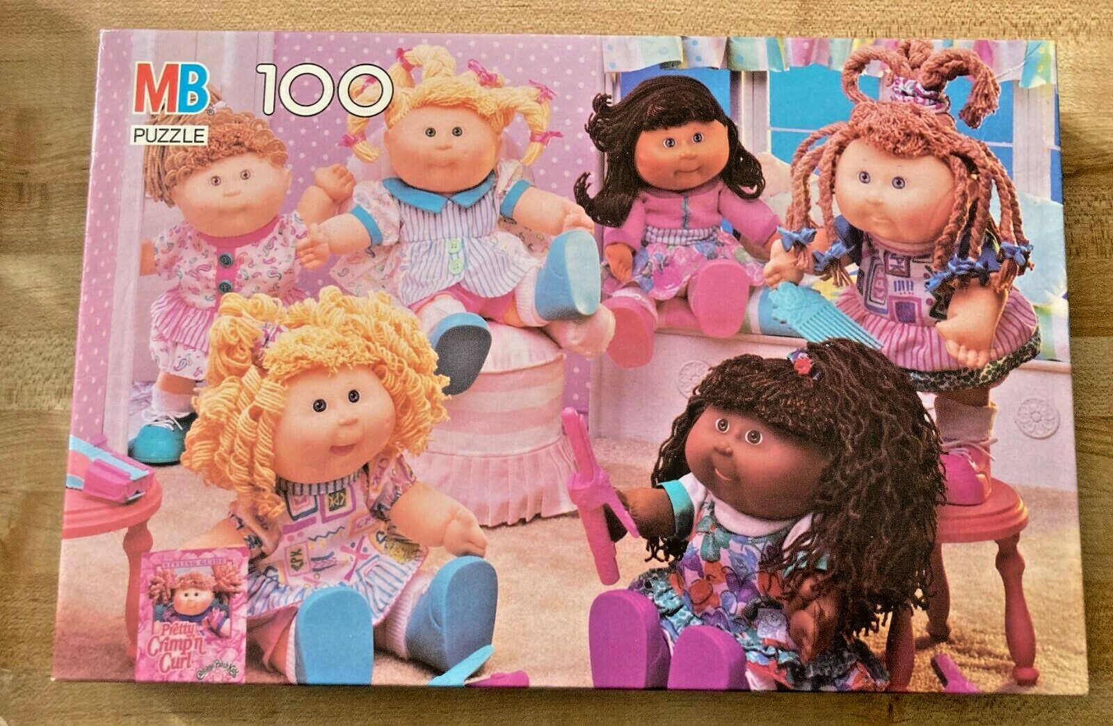 Vintage Cabbage Patch Kids Hair Salon Jigsaw Puzzle Milton Bradley 1992 NEW  | eBay