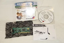 Startech.com PCI 1 Port 16C550 Serial I/O Card - New in Opened Box See Pics