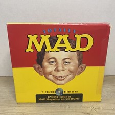 Vintage 1999 Totally MAD Magazine 7 CD ROM Collection Missing Disc 4