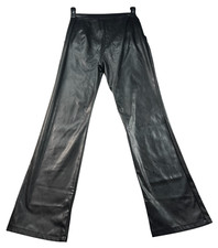 Windsor Faux Leather Pants Womens Size Large Black Pockets