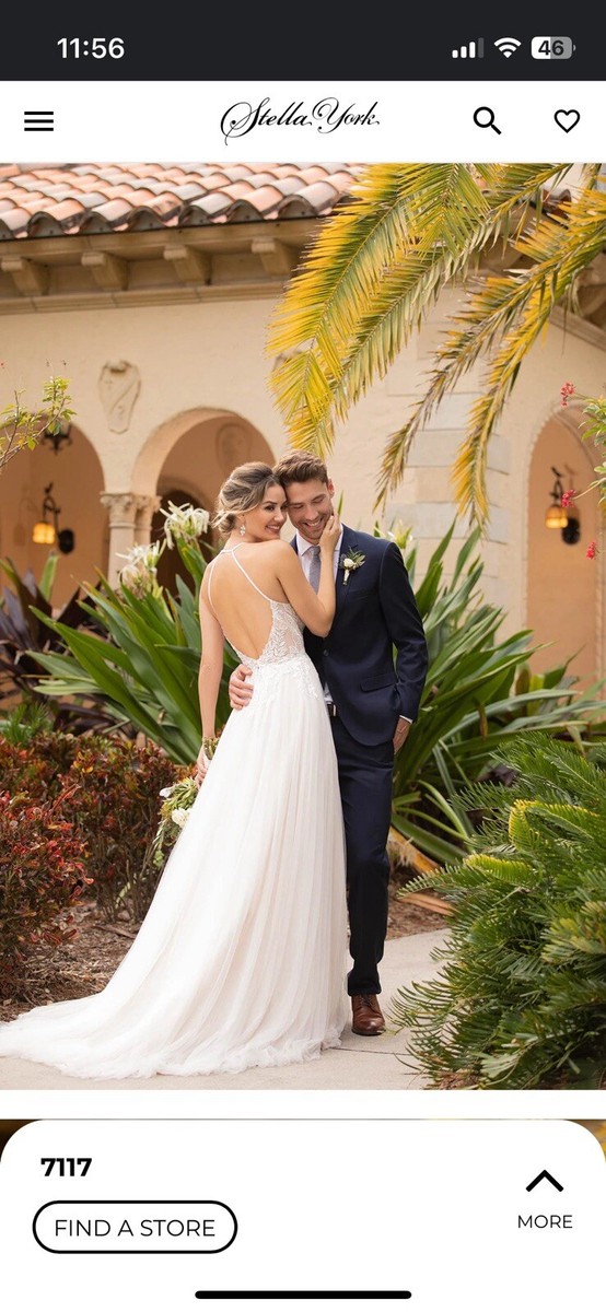 Stella York Wedding Dress Style 7117 Size 8 (Tag US 12) | eBay Stella York Wedding Dress Style 7117 Size 8 (Tag US 12) | eBay