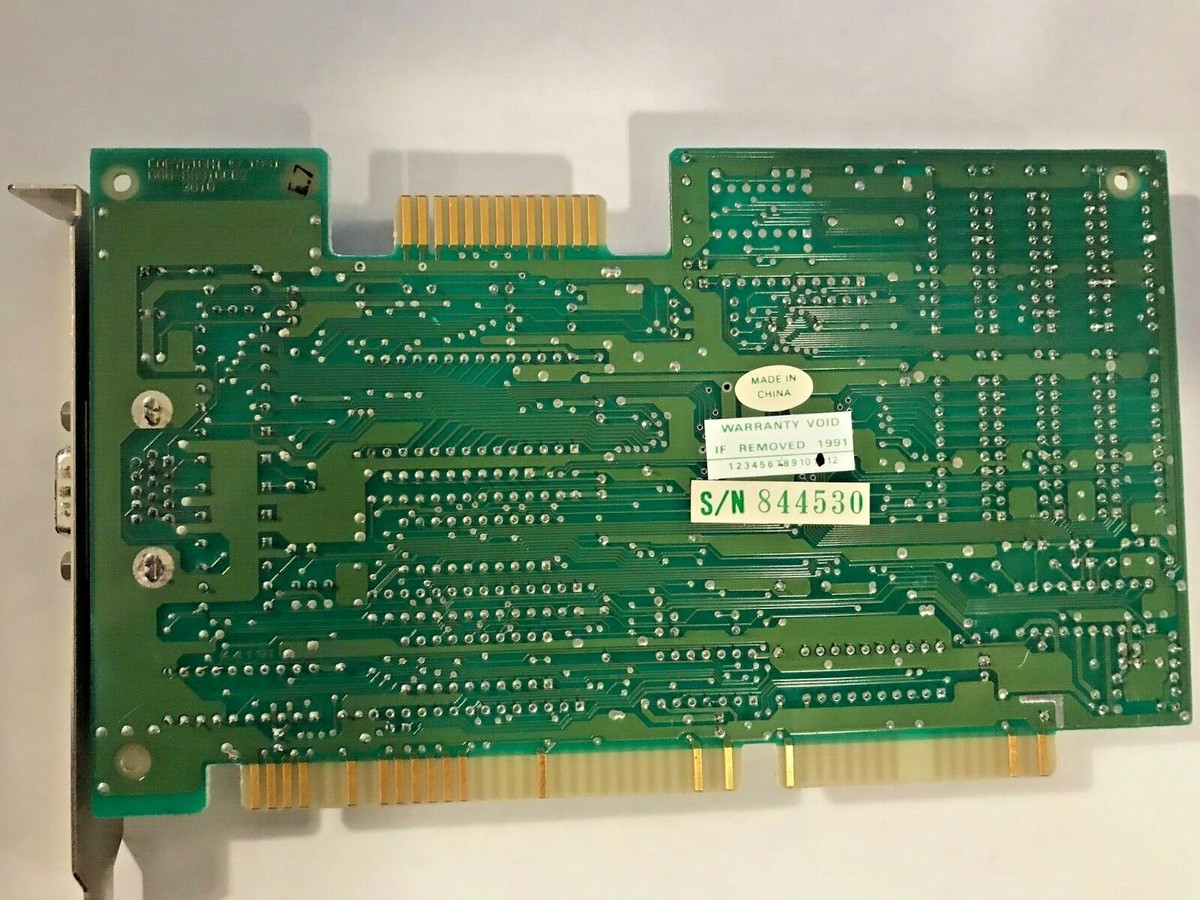 VINTAGE TRIDENT TVGA8900C 1 MEG ISA VGA 8916CX2/4/8 LC2