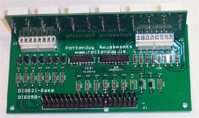 Bally/Stern 6-Digit Display LED Orange Set of Five AS-2518-21/AS